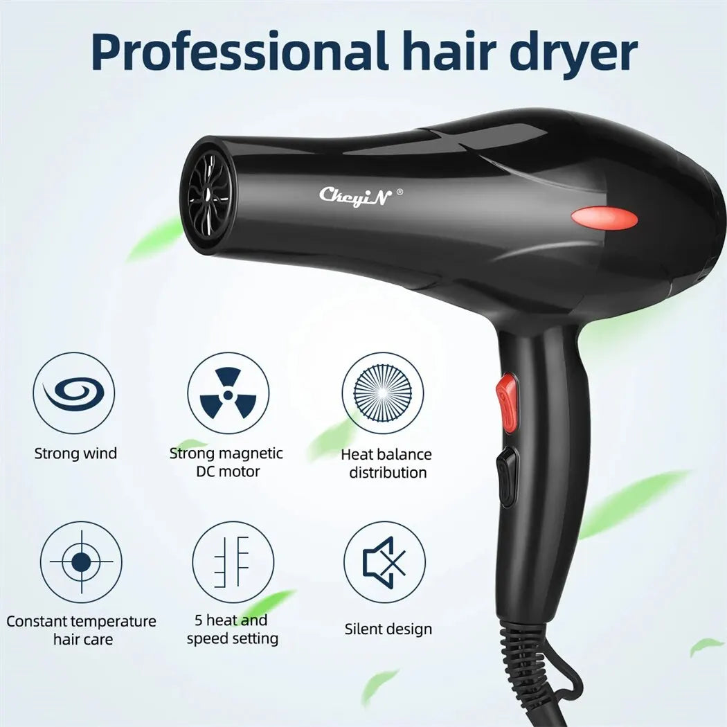1600W Professional Hair Dryer Negative Ion