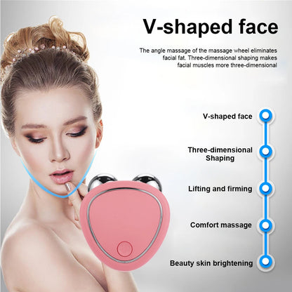 EMS Face Lifting Massager Microcurrent Roller