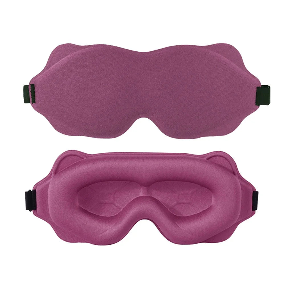 3D Contoured Sleep Mask – Light Blocking