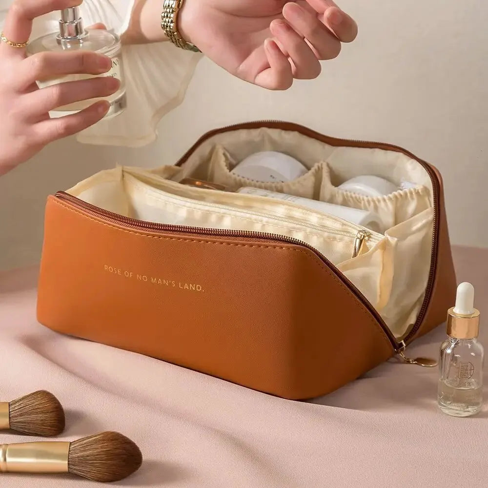 Luxury Travel Makeup Bag