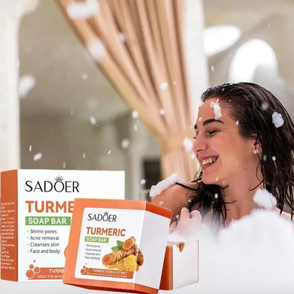 Herbal Turmeric Soap – Moisturizing, Oil Control