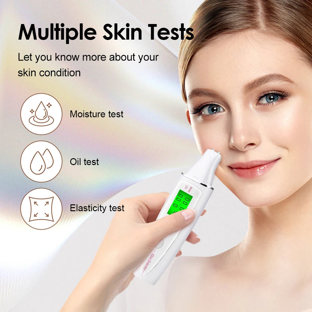 Portable Skin Analyzer Digital Moisture Tester