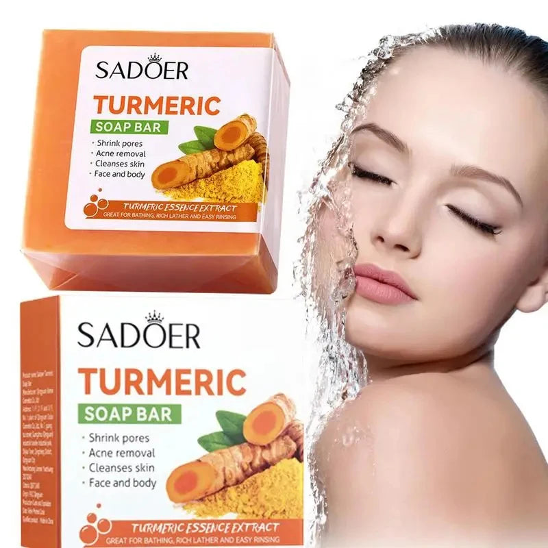 Herbal Turmeric Soap – Moisturizing, Oil Control