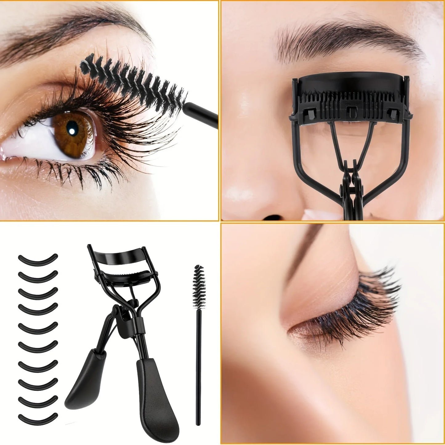 7/15pcs Eyelash Curler Set