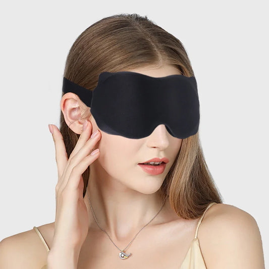 3D Contoured Sleep Mask – Light Blocking