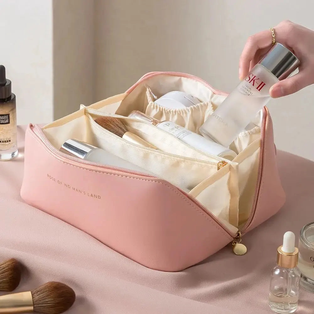 Luxury Travel Makeup Bag