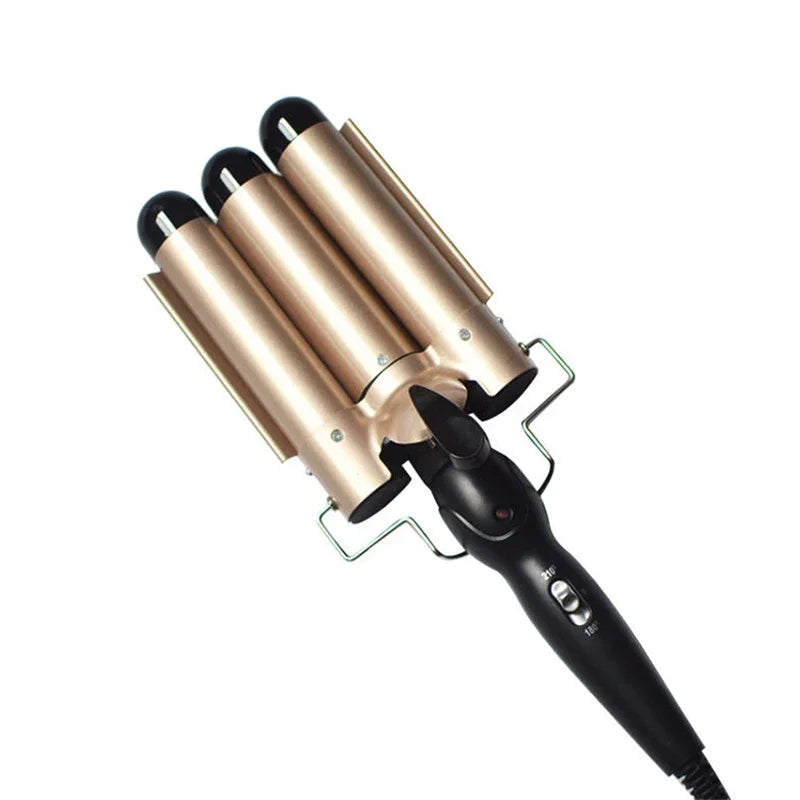 1-Inch Triple Barrel Curling Iron