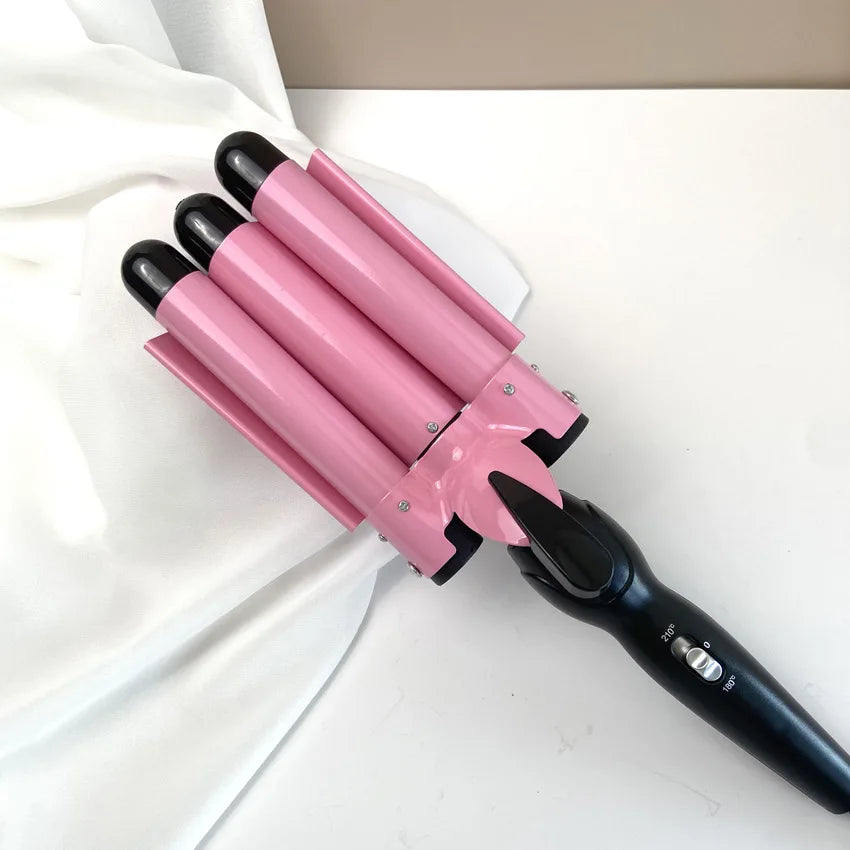 1-Inch Triple Barrel Curling Iron