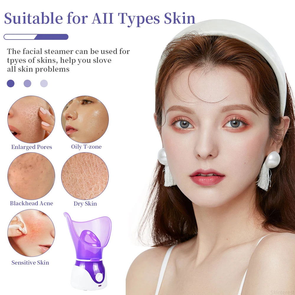 50ML Facial Steamer for Skin Hydration