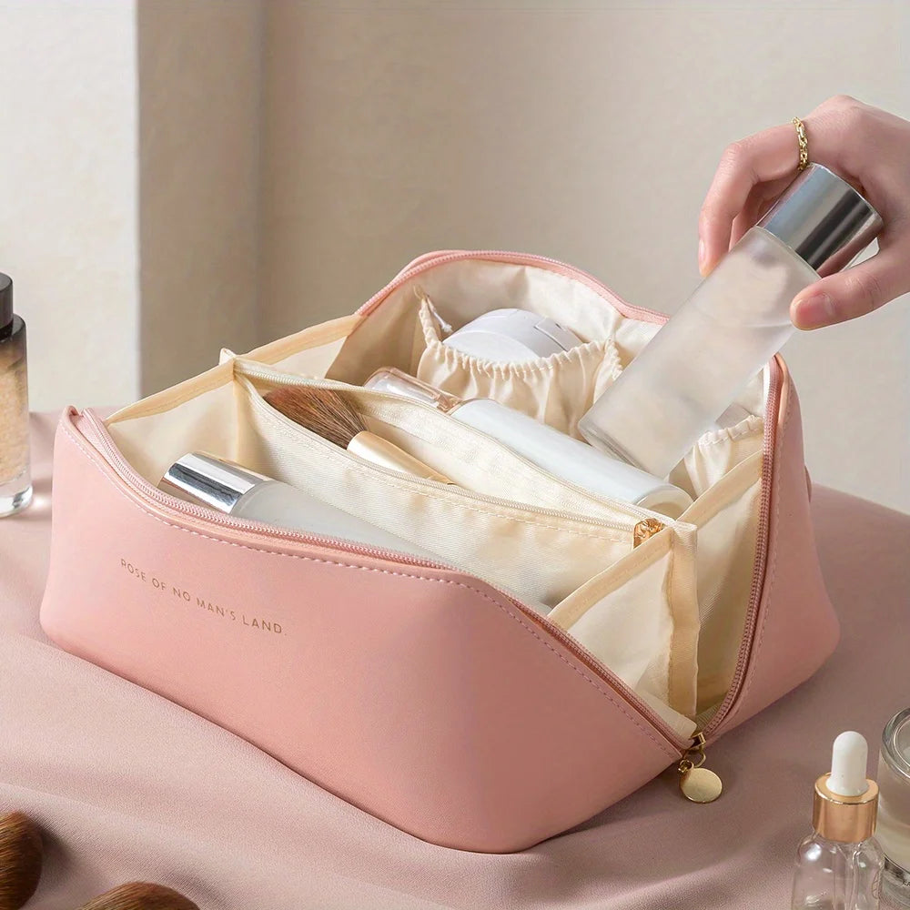 Luxury Travel Makeup Bag