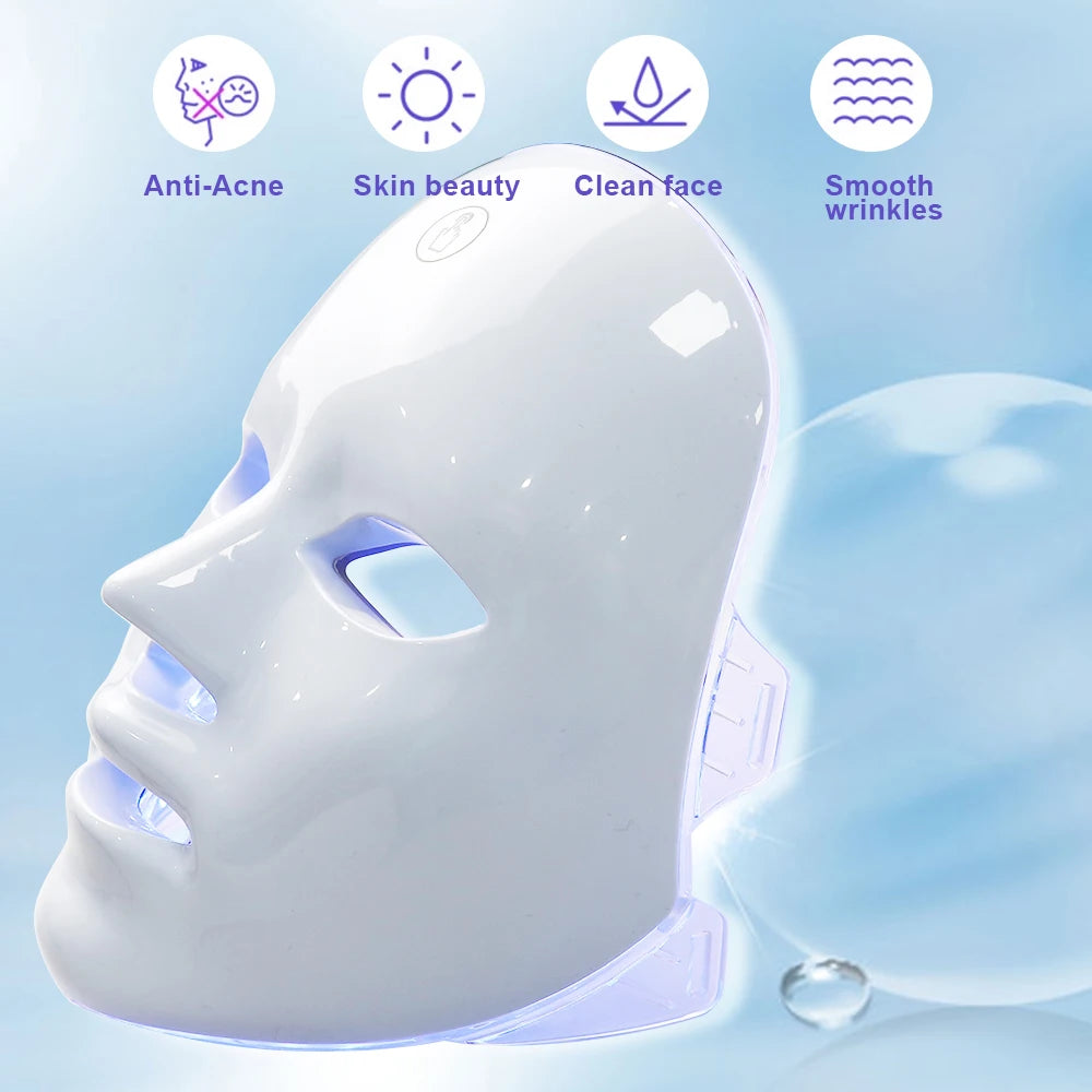 7-Color LED Facial Mask