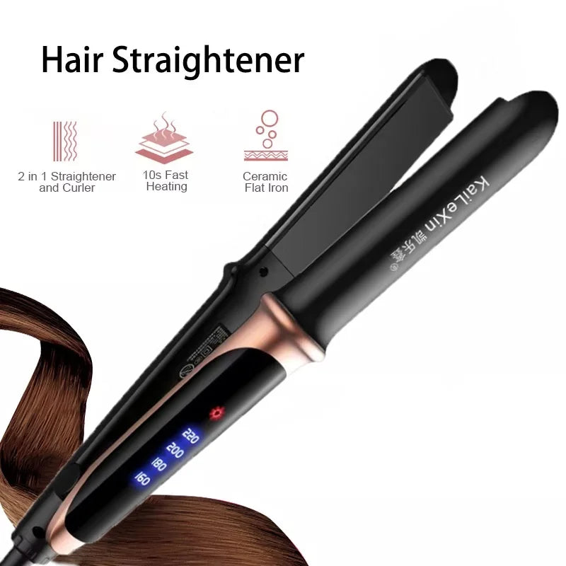 2-in-1 Professional Hair Straightener