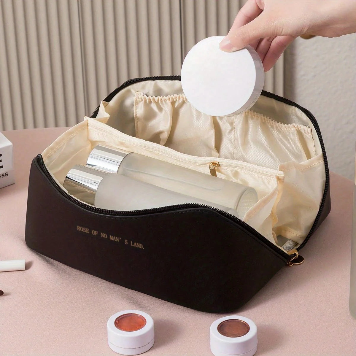 Luxury Travel Makeup Bag