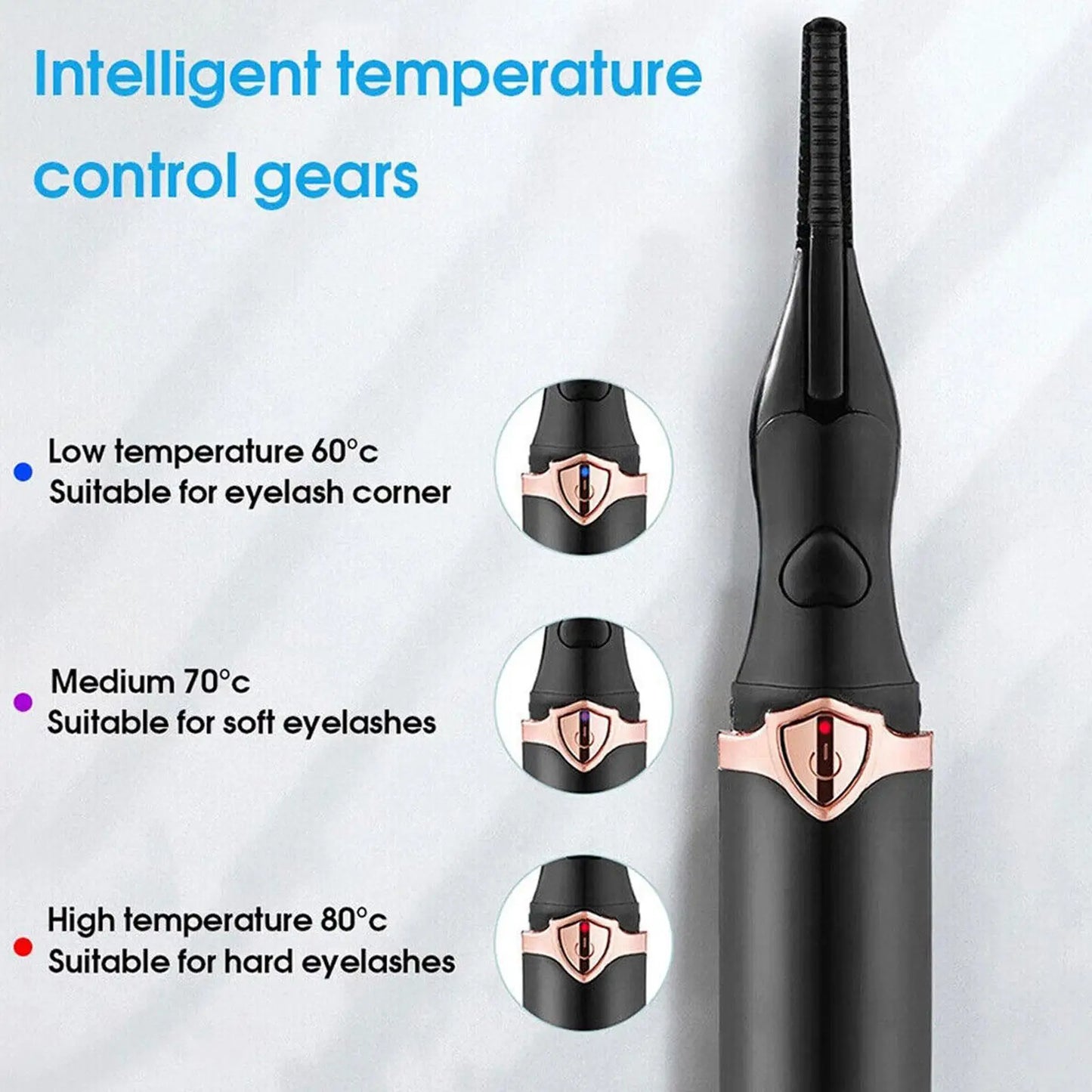 Portable Heated Eyelash Curler