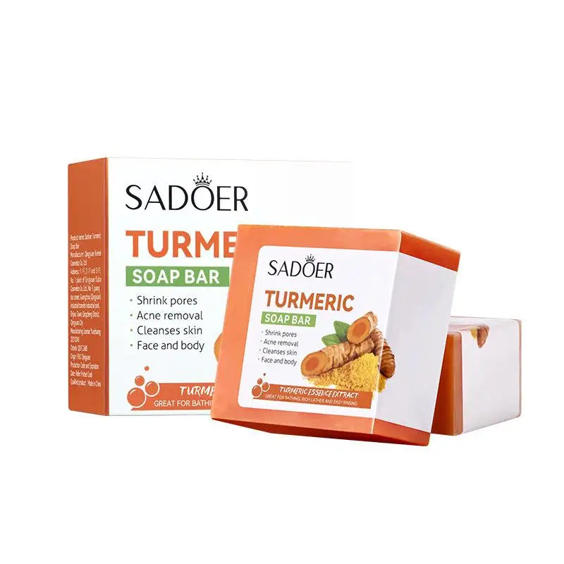 Herbal Turmeric Soap – Moisturizing, Oil Control