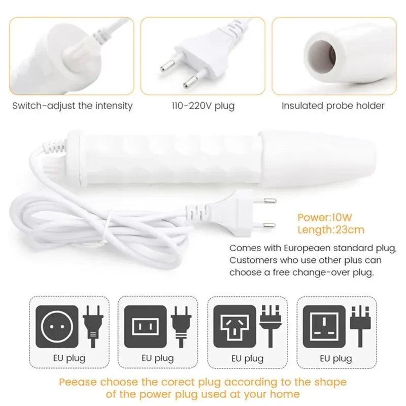 4-in-1 Handheld Electric Neon Wand