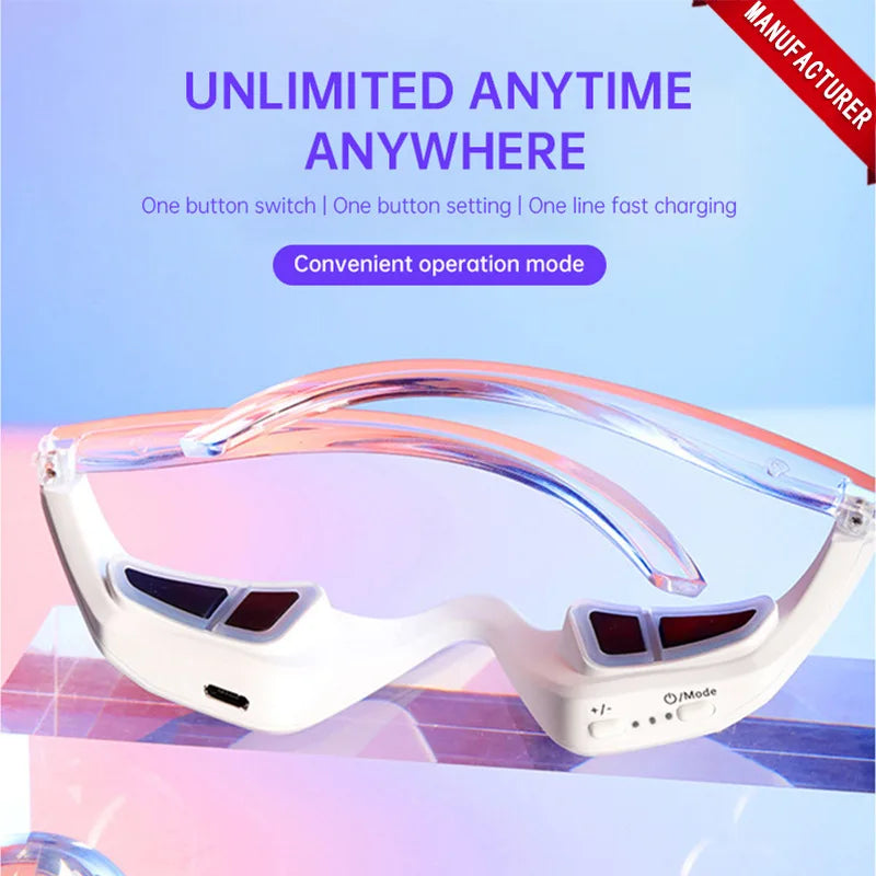 EMS Red Light Therapy Eye Massager